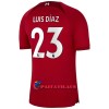 Virallinen Fanipaita Liverpool Luis Diaz 23 Kotipelipaita 2022-23 - Miesten